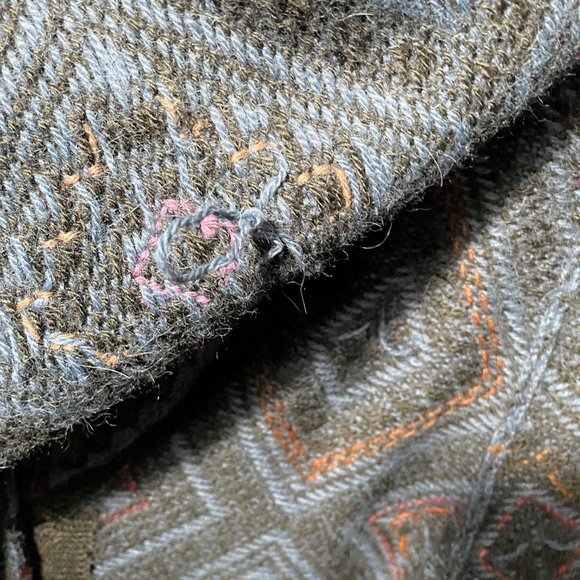 Peruvian Connection Alpaca Button Cardigan/Jacket m - Picture 7 of 8